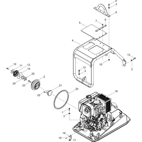 Wacker Compactor Ops And Service Manual Dpu6055