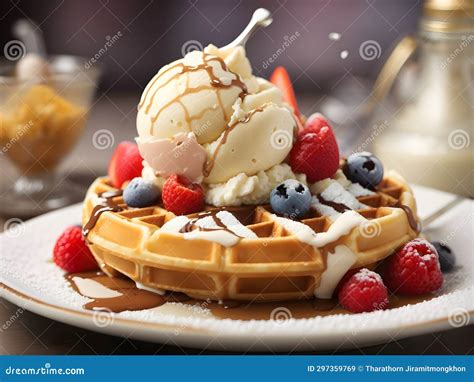 Waffles and Ice Cream: A Culinary Symphony for the Soul