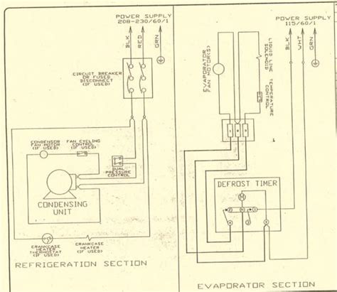 Walk In Cooler Wiring Schematic