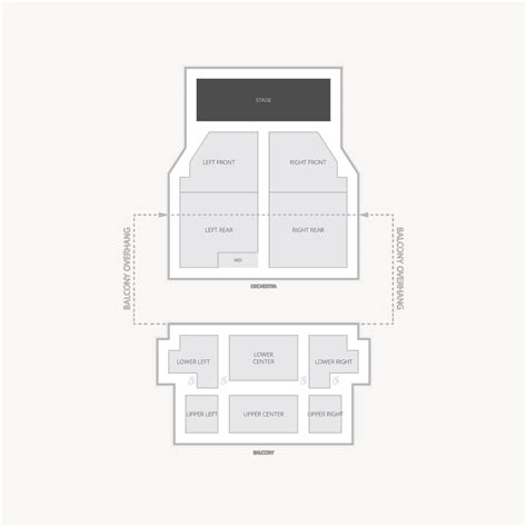 Walker Theater Seating Chart