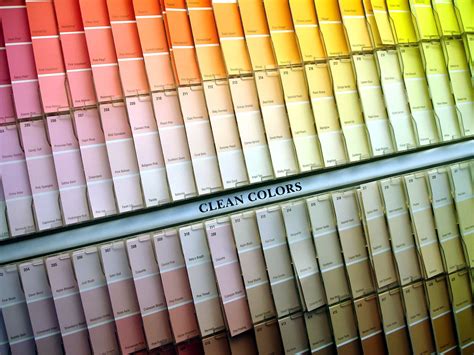 Walmart Paint Colors Chart