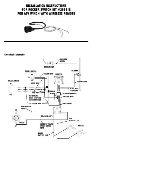 Warn Atv Mini Rocker Switch Wiring Diagram Control