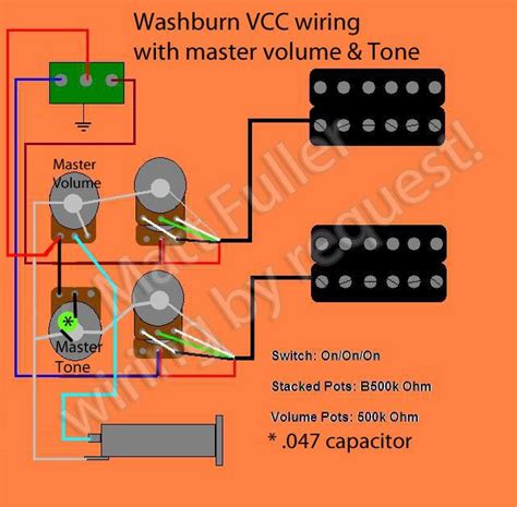 Washburn X Series Guitar Wiring Diagram