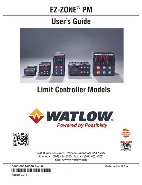 Watlow Ez Zone Wiring Diagram