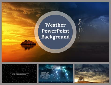 Weather Google Slides Template