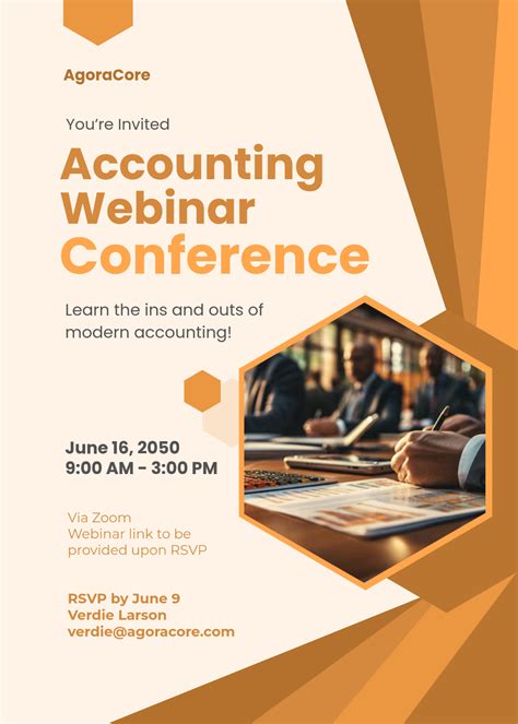 Webinar Invite Template