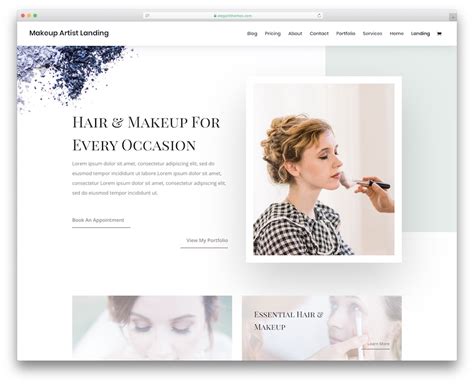 Website Template For Artist