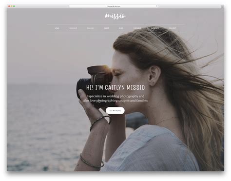 Website Templates For Photographers