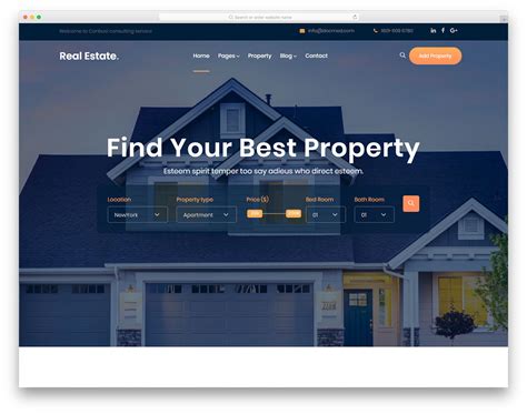 Website Templates Real Estate
