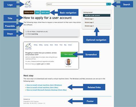 Website User Guide Template