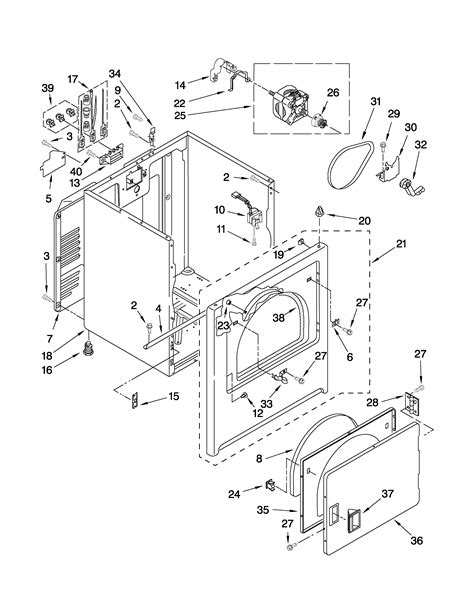 Wed5100vq1 Whirlpool Wiring Schematic