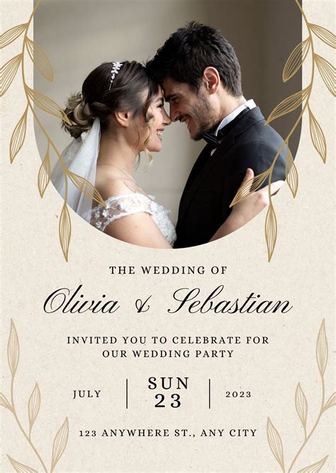 Wedding Announcements Templates