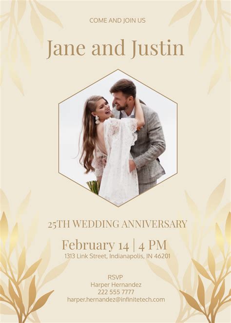 Wedding Invitation Templates With Photo