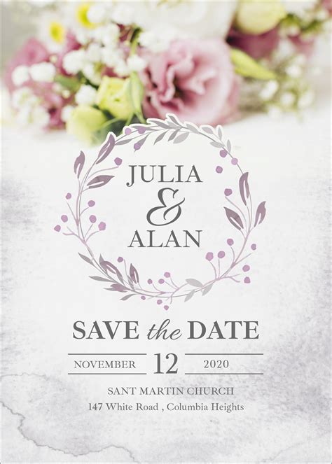Wedding Invitation Video Templates