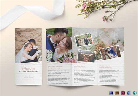 Wedding Pamphlet Template Free