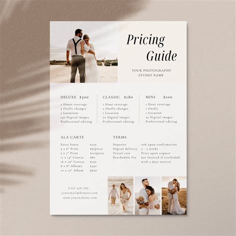 Wedding Photography Guide Template