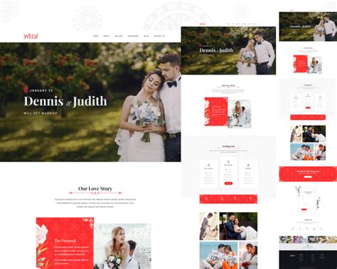 Wedding Site Template Free