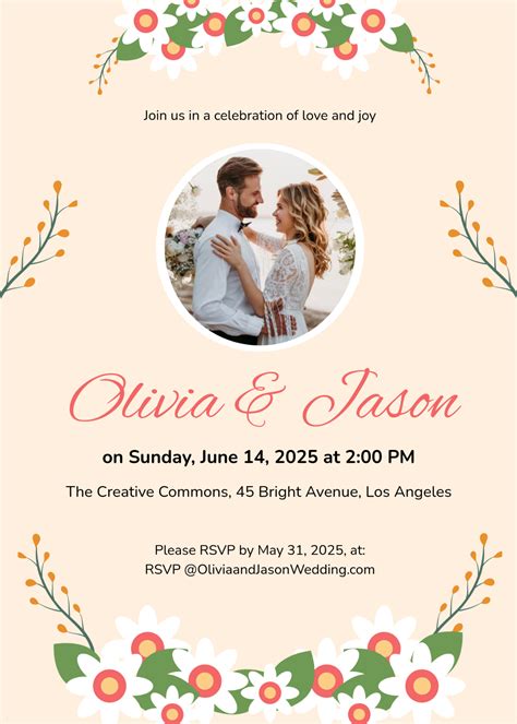 Wedding Video Invitation Templates Free Download