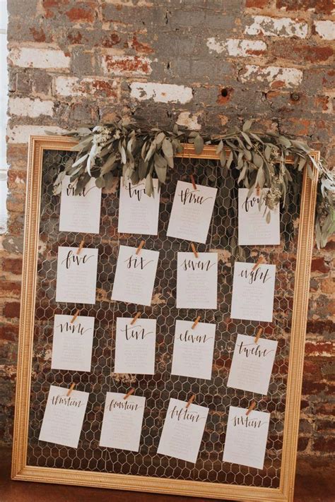 Wedding Wire Seating Chart