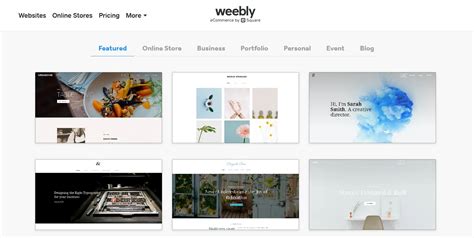 Weebly Theme Templates