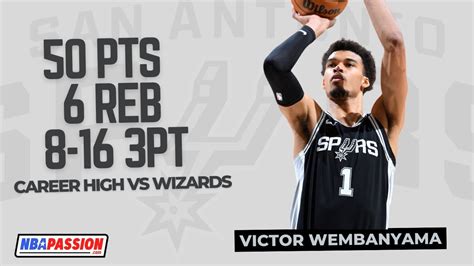 Wembanyama Career High