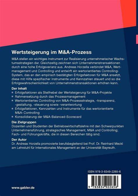Wertsteigerung Im M Anda Prozess Horzella Andreas Epubpdf - 