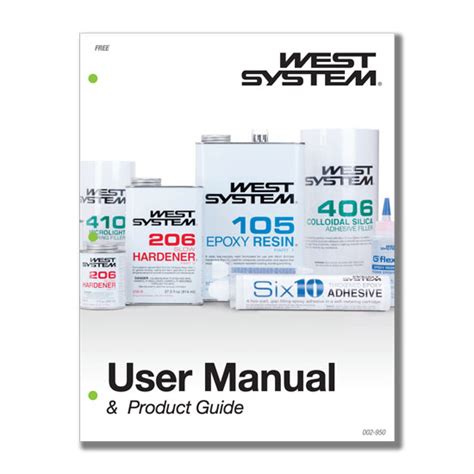 West System User Manual And Product Guide