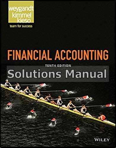 Weygandt Accounting Solutions Manual