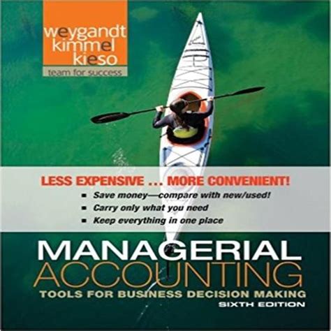 Weygandt Managerial Accounting Solution Manual