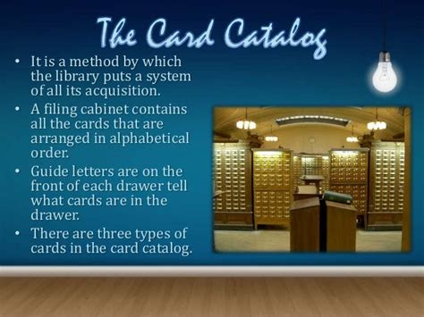 What Are Card Catalogs