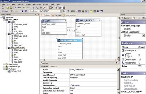 What Is Catalog In Cognos Framework Manager