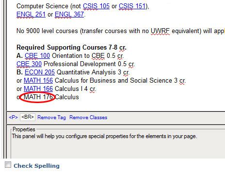 What Is The Class Number On Course Catalog