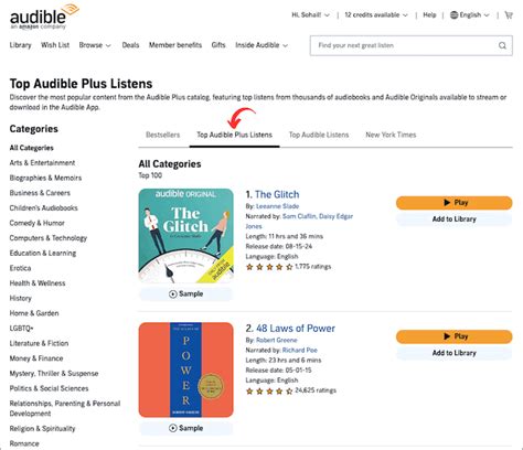What Is The Plus Catalog In Audible