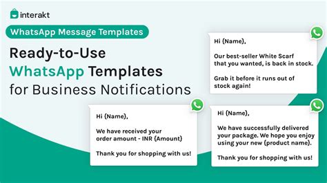 Whatsapp Message Template