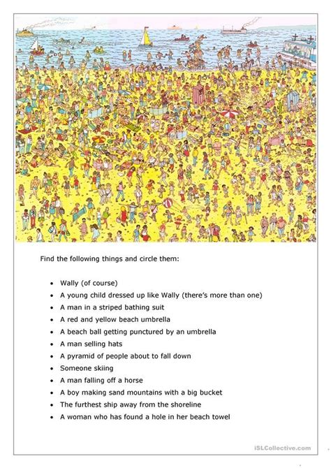 Wheres Wally Free Printables