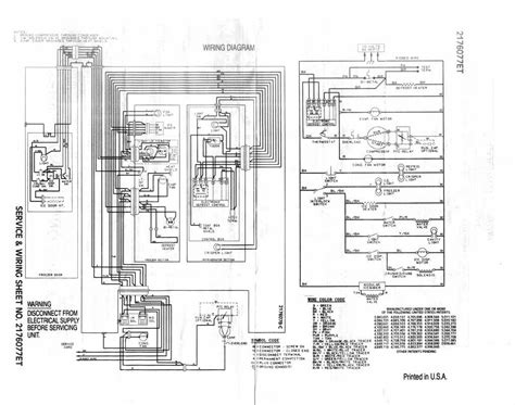 Whirlpool Refrigerator Wiring Schematic