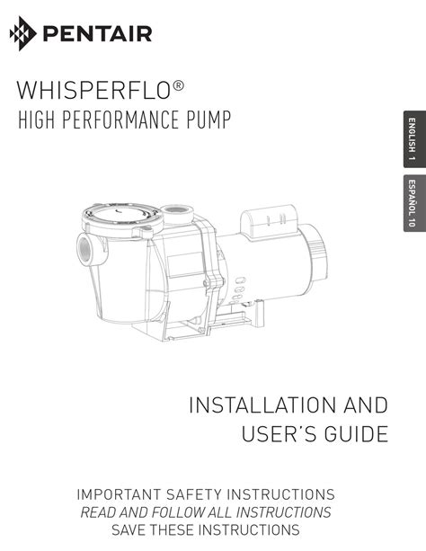 Whisperflo Wiring Diagram