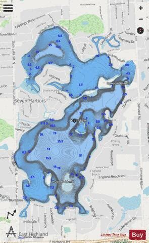 White Lake Depth Chart