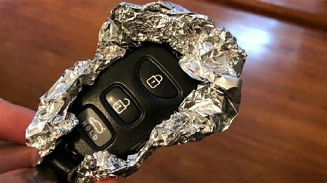 Why Wrap Car Keys In Foil