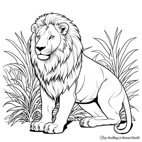 Wild Animal Coloring Pages