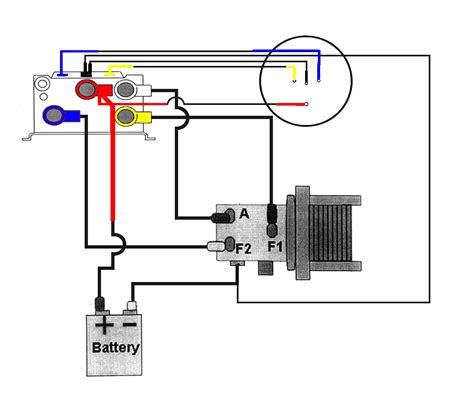 Winch Wiring Diagram With Circuit Breaker