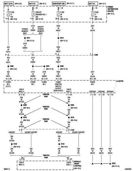 Window Wiring Diagram 2006 Dodge Charger