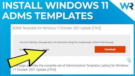 Windows 11 Admx Templates