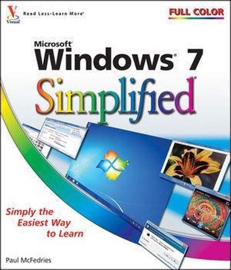 Windows 7 Simplified Mcfedries Paul Pdfepub Library - 