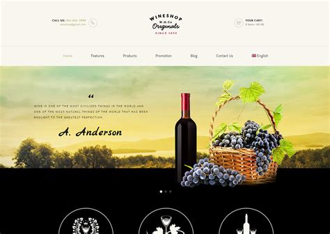 Winery Website Templates