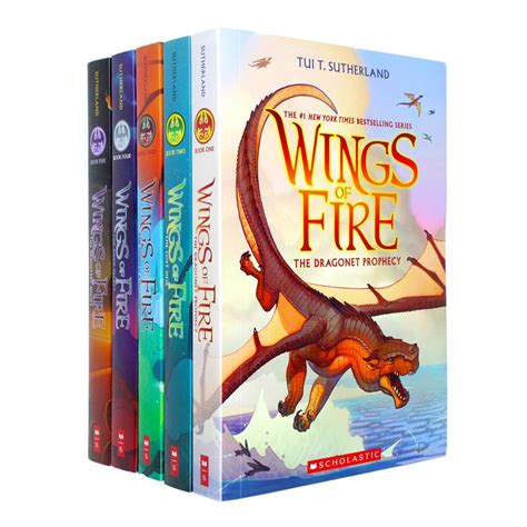 Book cover: Wings of Fire Boxset: Books #6-10 by Tui T. Sutherland