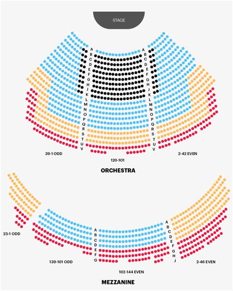 Wintergarden Theatre Seating Chart