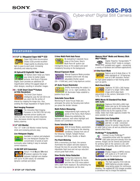 Wiper Sony Camera User Manuals Format