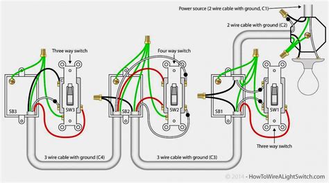 Wiring A 4 Way Dimmer Switch Diagram