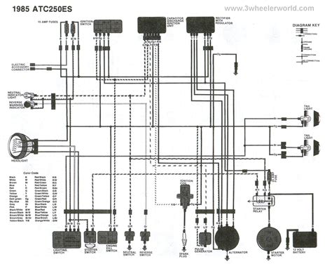 Wiring Diagram 1986 Honda Big Red